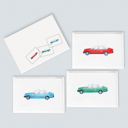 Product image of Taxis Card Pack (6 Notecards)