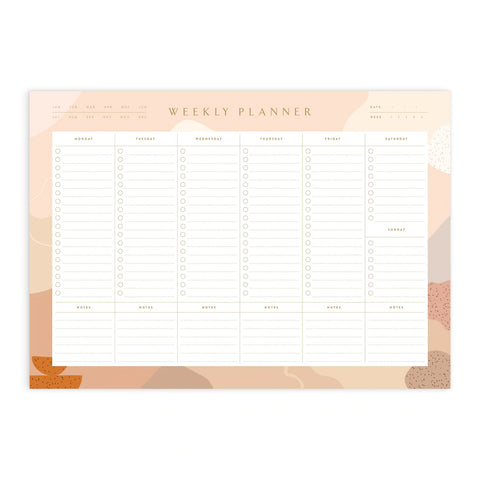 Still Life A4 Weekly Planner Notepad
