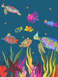 A Party Under The Sea Art Print