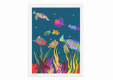 A Party Under The Sea Art Print