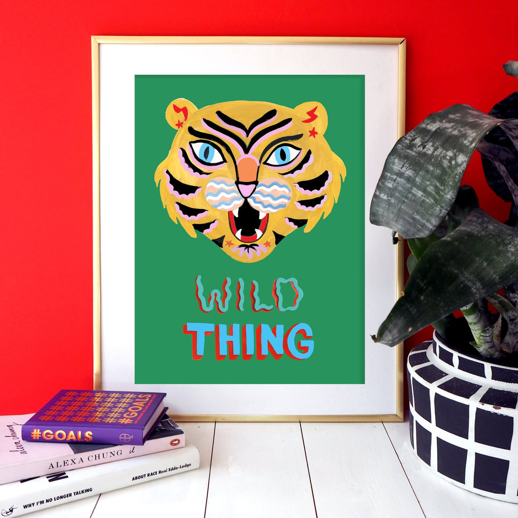 " Wild Thing " - Art Print