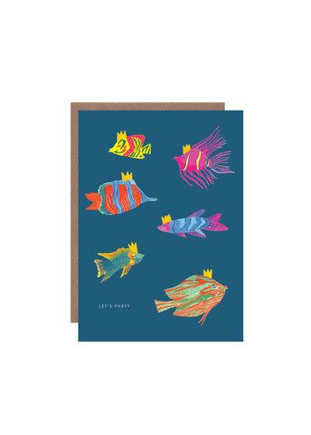 " Party Fish " Card