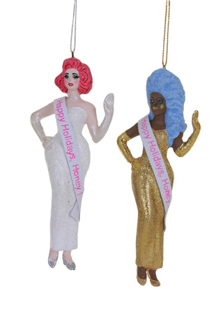 " Happy Holidays Honey " Ornament (Multiple Styles)