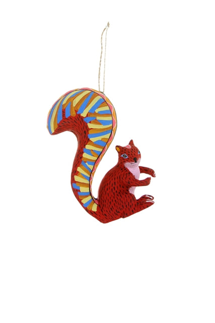 " Chroma Reverie Squirrel " Ornament
