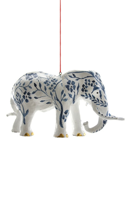 " Chinoiserie Elephant " Ornament