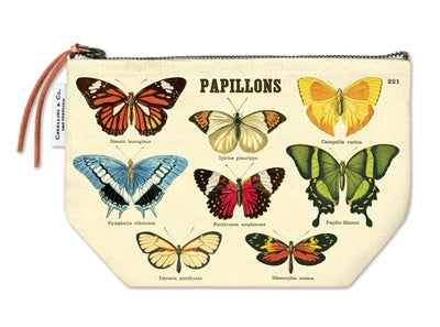 " Butterflies Vintage "  Pouch