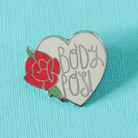 Body Posi Enamel Pin