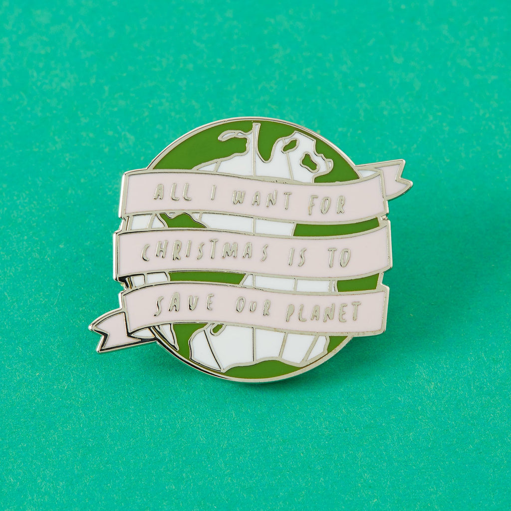 " All I Want For Christmas  " Enamel Pin