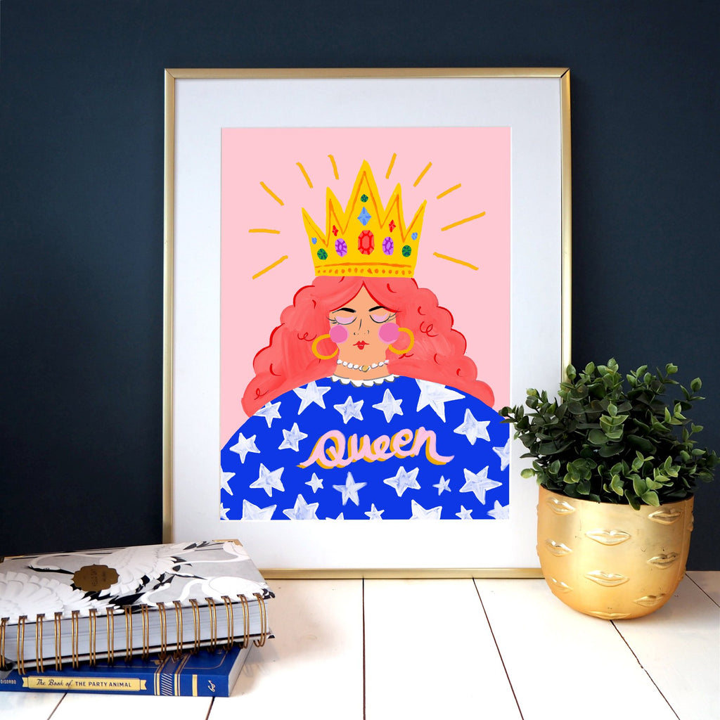 " Queen Print " - Art Print