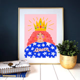 " Queen Print " - Art Print