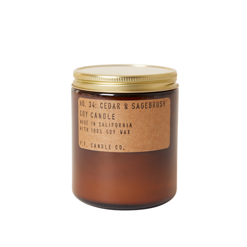 Cedar & Sagebrush Soy Candle