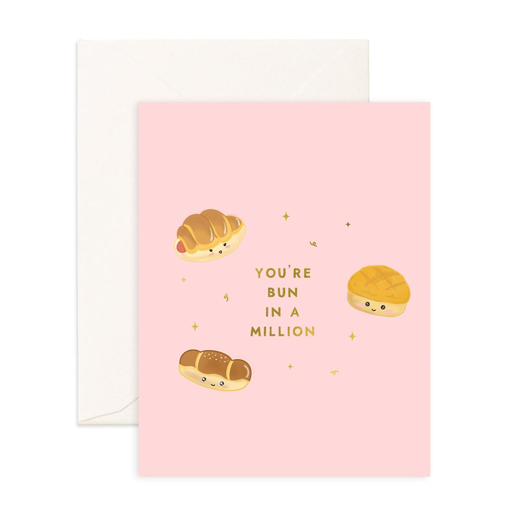 Bun In A Million - Greeting Card