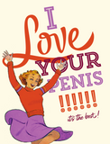 " Penis " Card