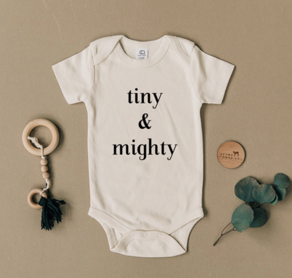 Tiny & Mighty Organic Baby Bodysuit