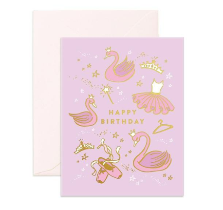 "Happy Birthday Ballet" Greeting Card