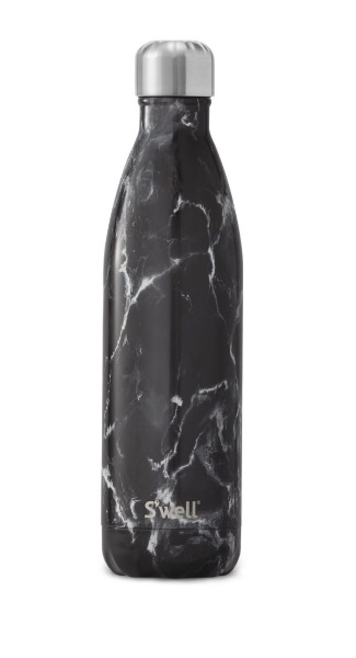 Product image of Black Marble - Stainless Steel S'well Water Bottle