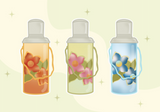 Floral Flasks - Notecards