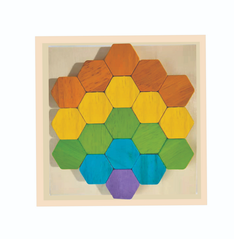 Hexagon Matching Puzzle