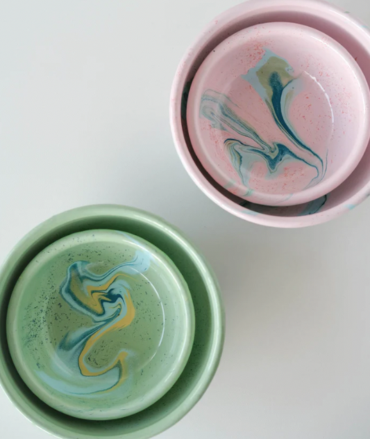 Marble Bowl (Multiple Colors)