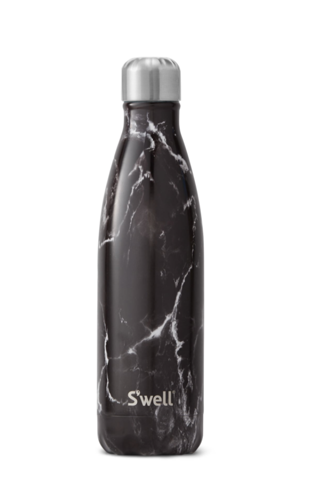 Product image of Black Marble - Stainless Steel S'well Water Bottle