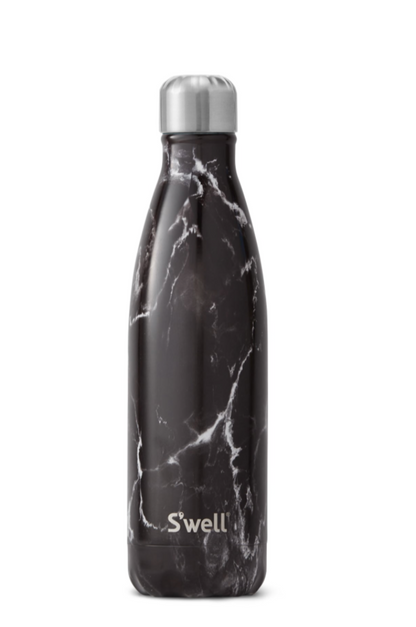 Product image of Black Marble - Stainless Steel S'well Water Bottle