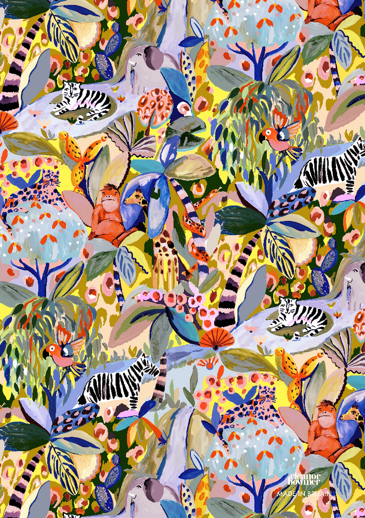 " Jungle Animal " Wrapping Paper