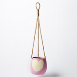Hanging Heart Pot (Multiple Colours)