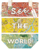 " See The World " Tote Bag