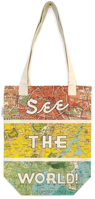 " See The World " Tote Bag