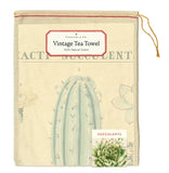 " Succulents " Tea Towel