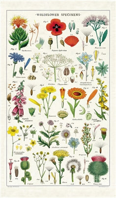 " Wildflowers " Tea Towel