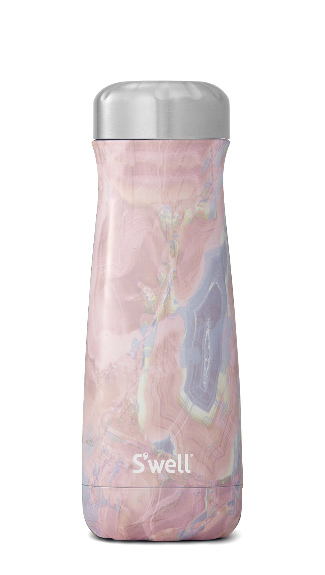 Product image of Geode Rose Traveler - Stainless Steel S'well Water Bottle