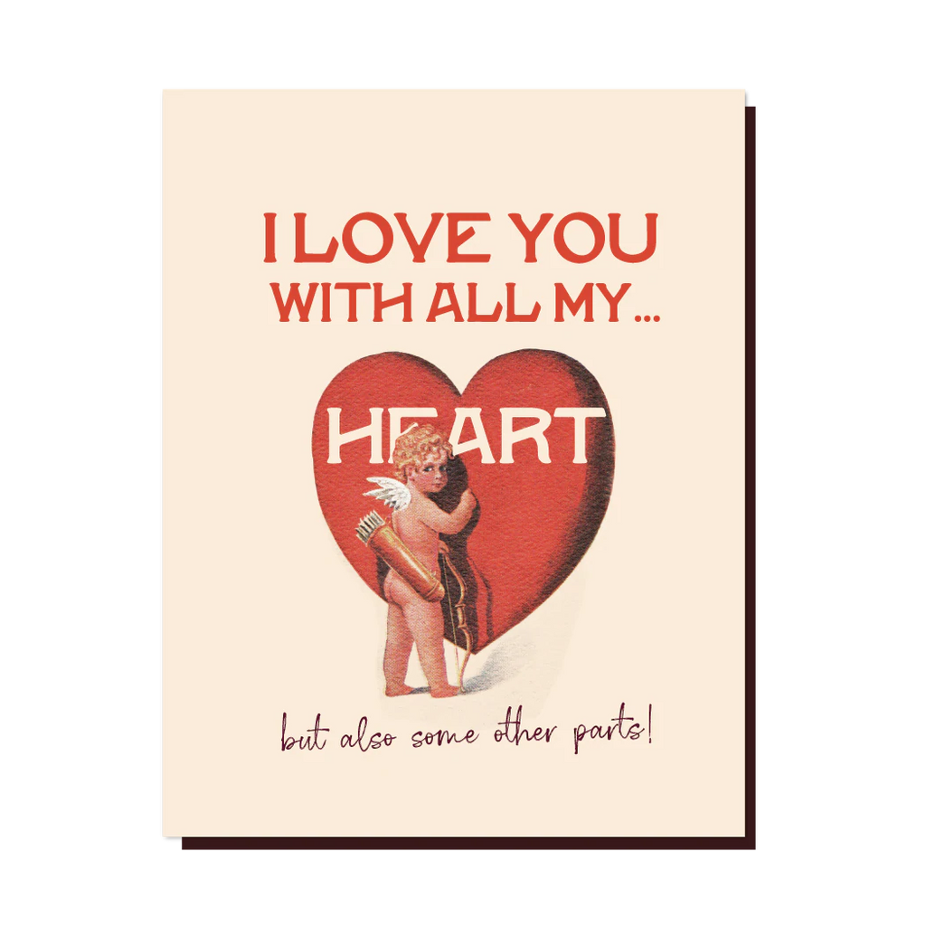 " All My Heart " Card