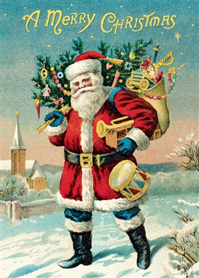 " Vintage Santa " Poster