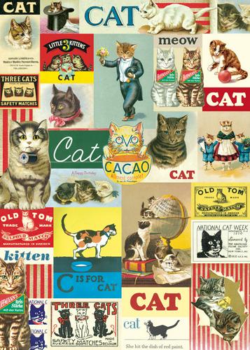 " Vintage Cats " Poster
