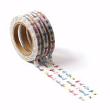 Dates Washi Tape (Set of 3)