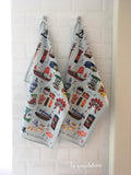 A-Z Hong Kong Tea Towel