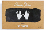 Annie Sloan Hands Stencil