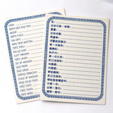 Bilingual Baby Milestone Cards