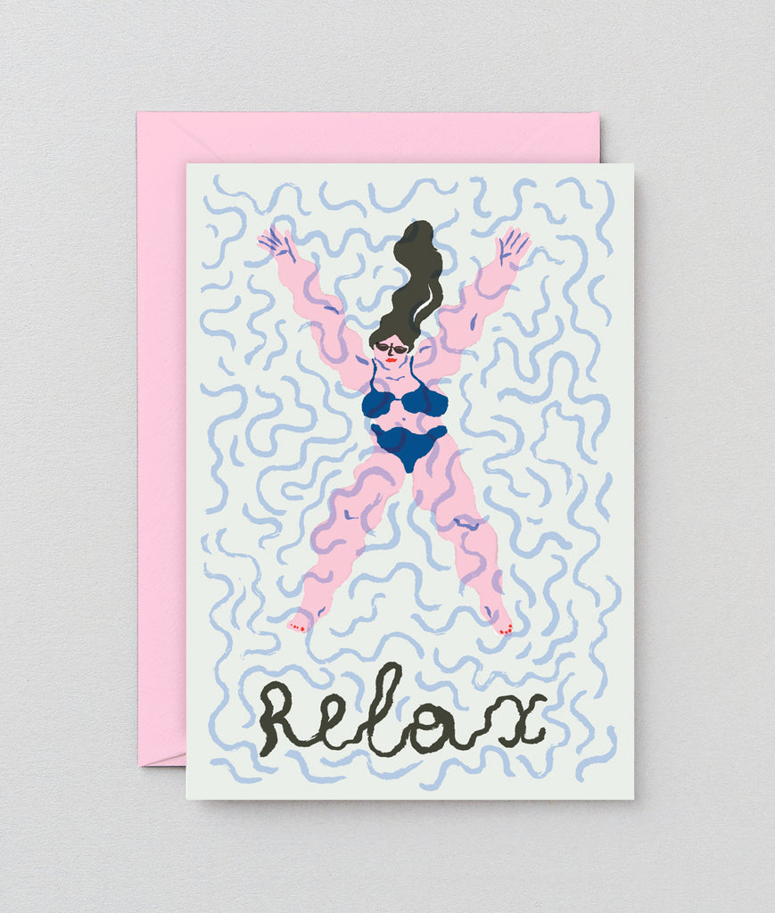 " Relax " Card