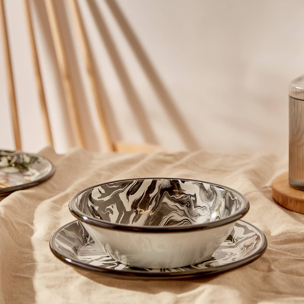 Product image of Marble Salad Bowl (Multiple Colors)