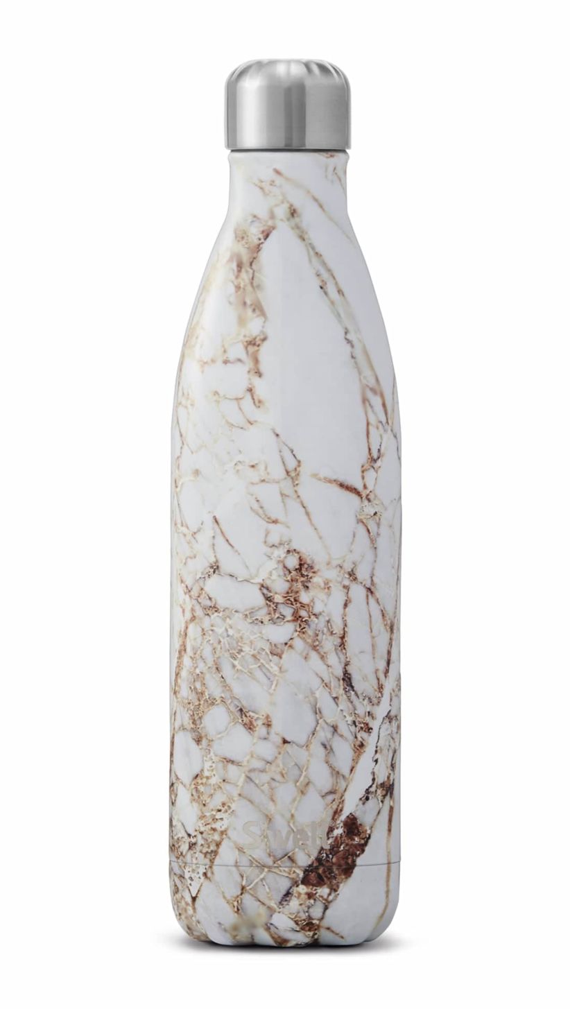 Calacatta Gold - Stainless Steel S'well Water Bottle