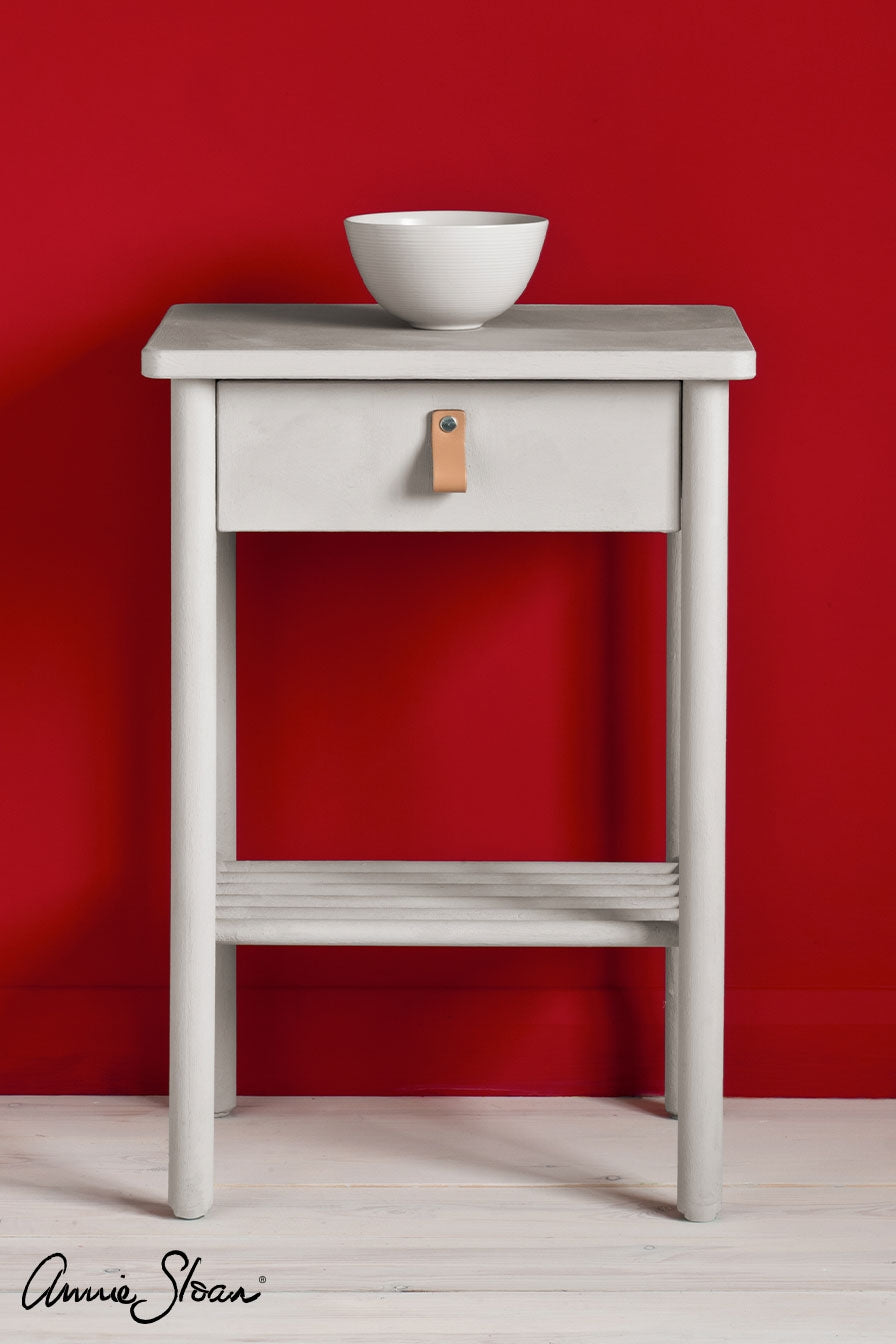 Side view of Chicago Grey Annie Sloan Chalk Paint®