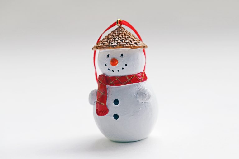 Hong Kong Hanging Decoration: Snow Man