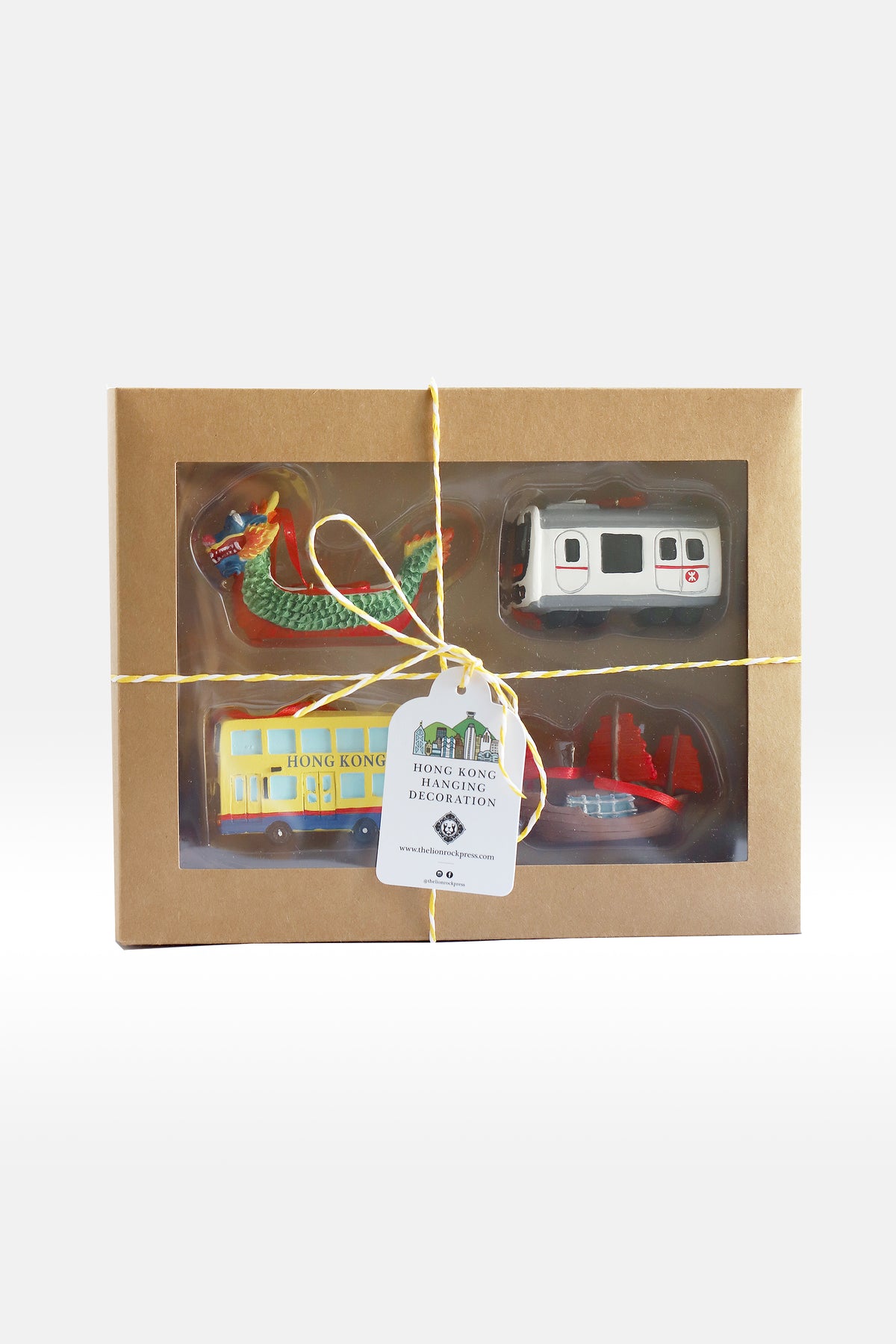 Hong Kong Travel Set Hanging Ornaments