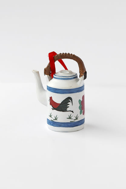Hanging Decoration: Rooster Kettle