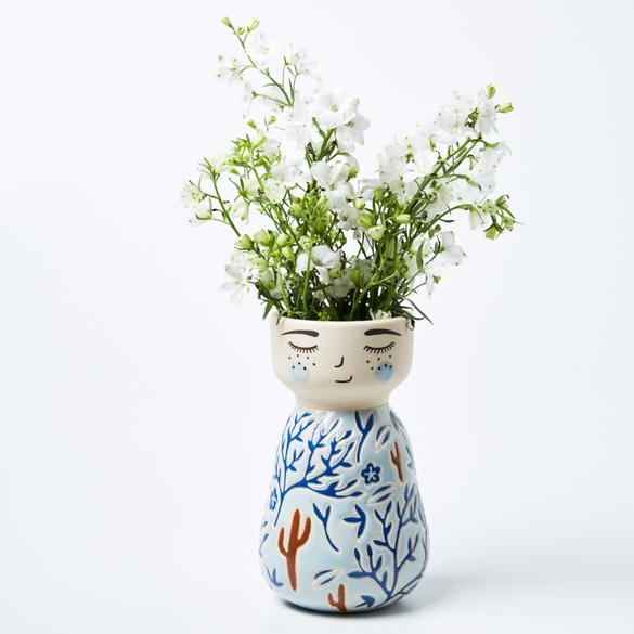 Corbett Face Vase