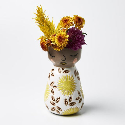Sunny Face Vase