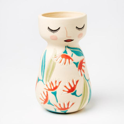 Clementine Face Vase