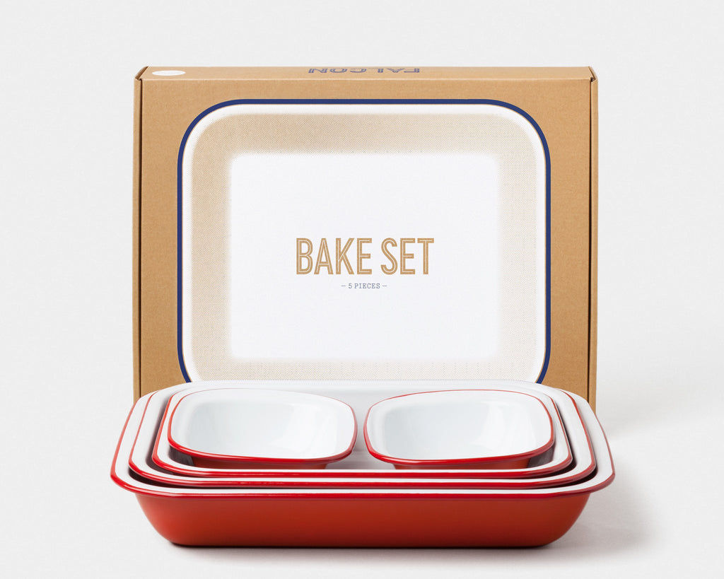 Bake Set Enamel Ware set of 5